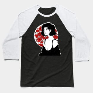 Enchanted Poppy Baseball T-Shirt